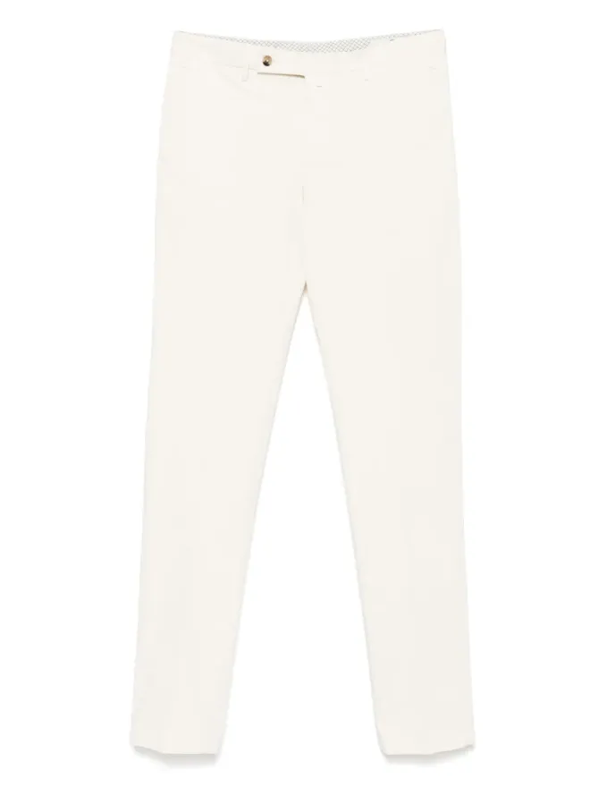 Borrelli Borrelli ミッドライズ コットン チノパンツ - Neutralsの商品画像
