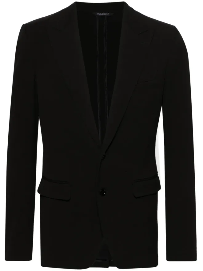 Dolce & Gabbana Dolce & Gabbana シングルブレスト テクスチャード ブレザーの商品画像