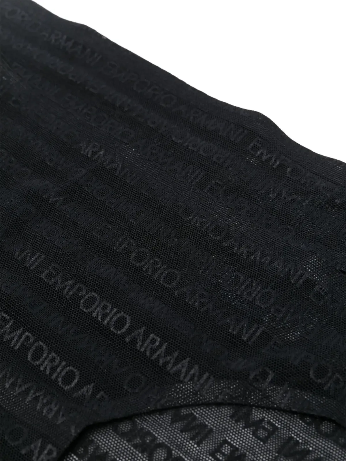 Emporio Armani ロゴジャカード ブリーフ（セット2枚組）- ブラック - 画像4