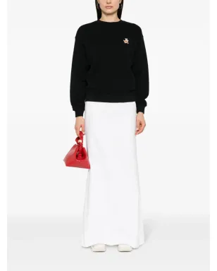 Maison Kitsuné フォックスアップリケ付きスウェットシャツ - ブラック - サムネイル2