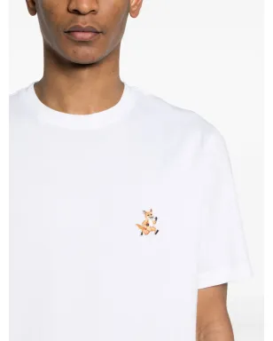 Maison Kitsuné Speedy Fox コットン Tシャツ - ホワイト - サムネイル5