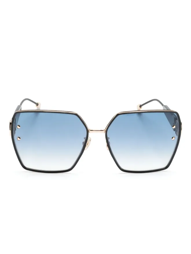 Philipp Plein Eyewear Philipp Plein Eyewear オーバサイズフレームサングラスの商品画像