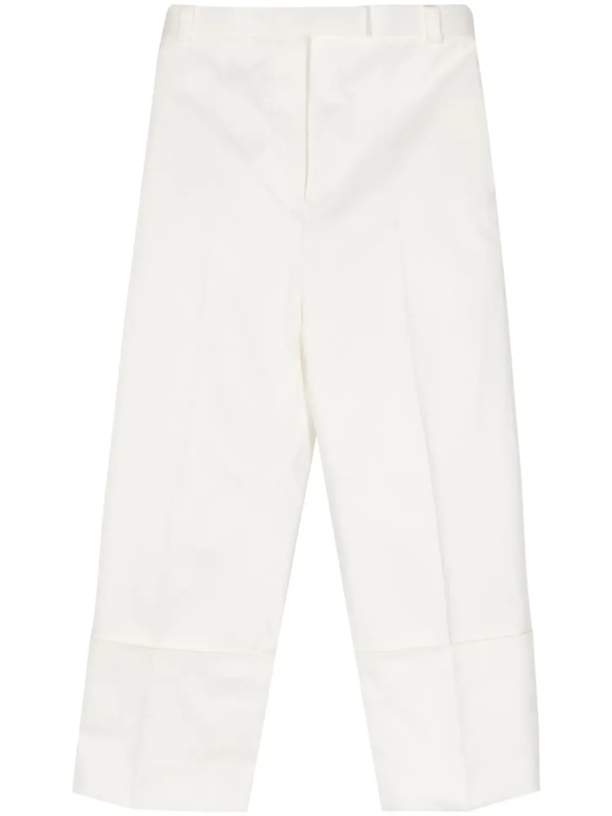 Thom Browne プレスド-クリース テーパードパンツ - 画像1