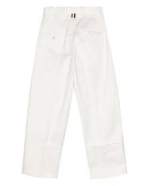 Thom Browne プレスド-クリース テーパードパンツ - サムネイル2