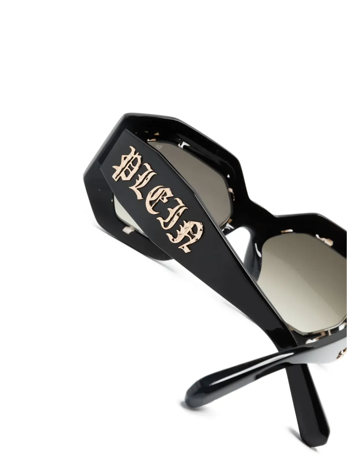 Philipp Plein Eyewear 幾何学フレームサングラス - 画像3