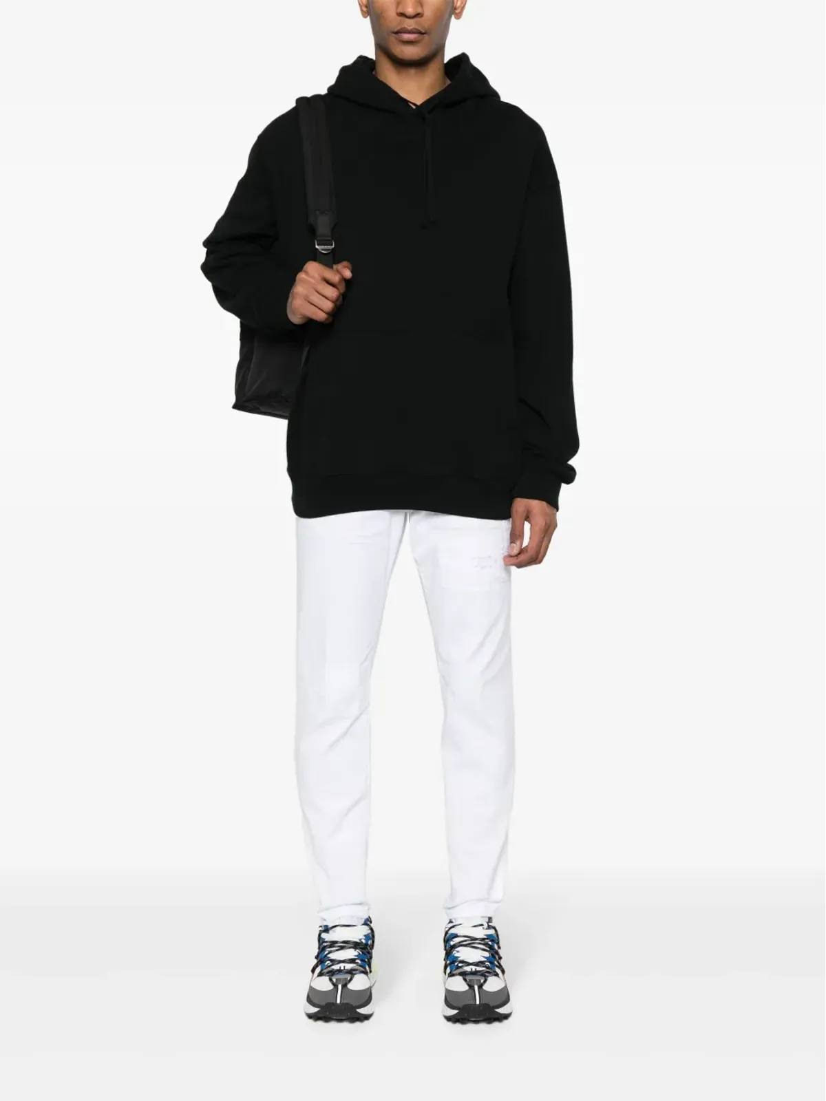 DSQUARED2 Bull Skater ミドルライズ・スリムフィットジーンズ - ホワイト - 画像2