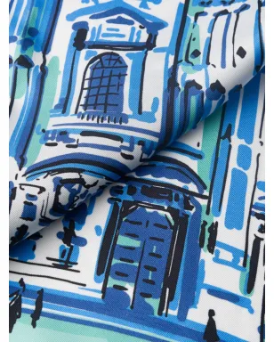 Prada Pittoresque 90 ミラノプリント スカーフ - サムネイル3