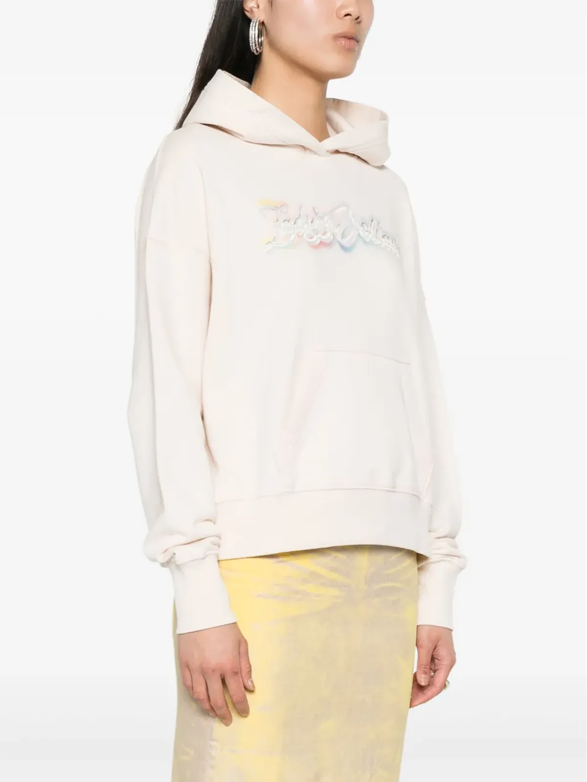 Zadig&Voltaire ミア ロゴプリント コットン フーディー - ピンク - 画像3