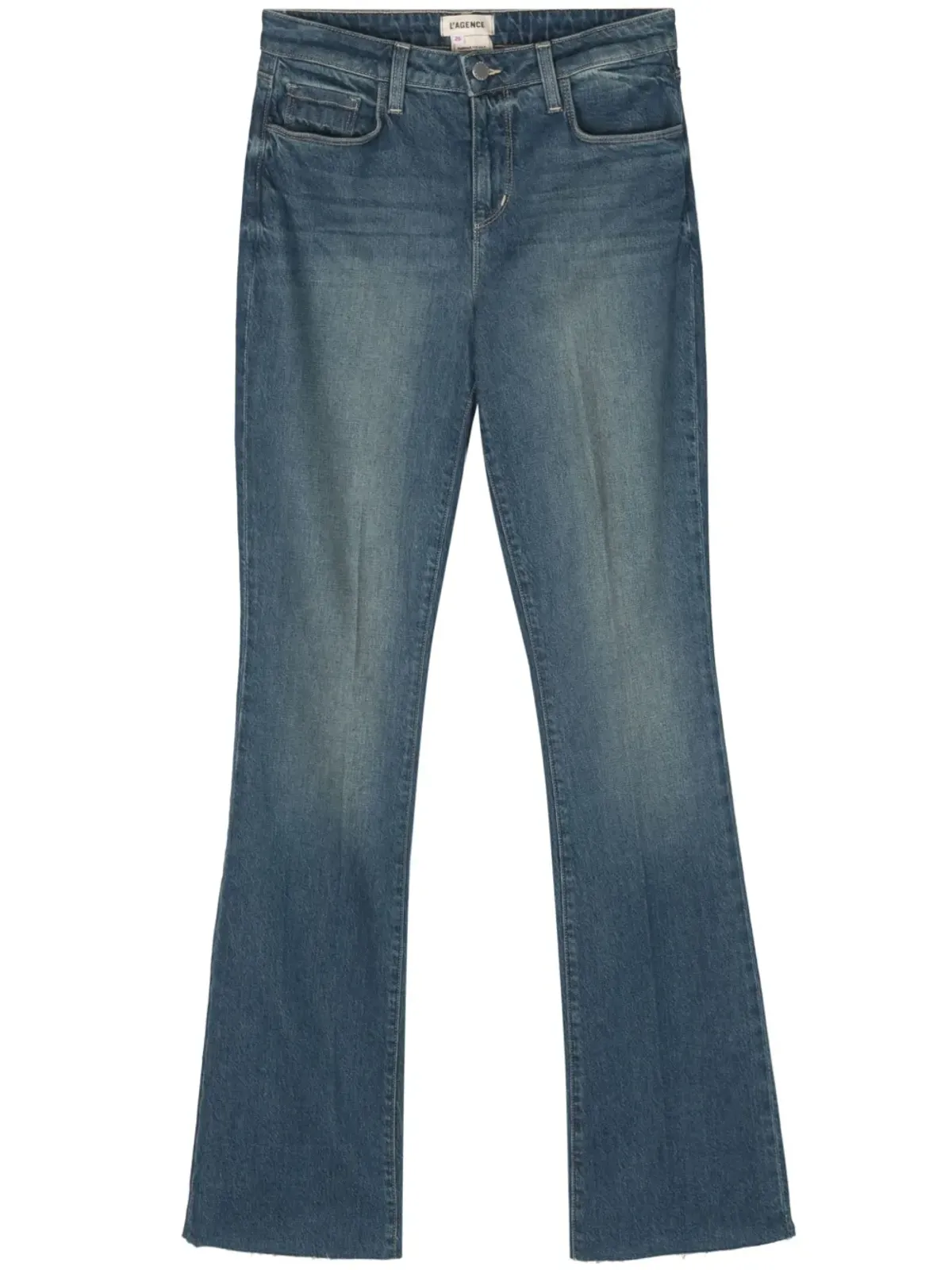 L'Agence Ruth straight-leg jeans - Blue - 画像1