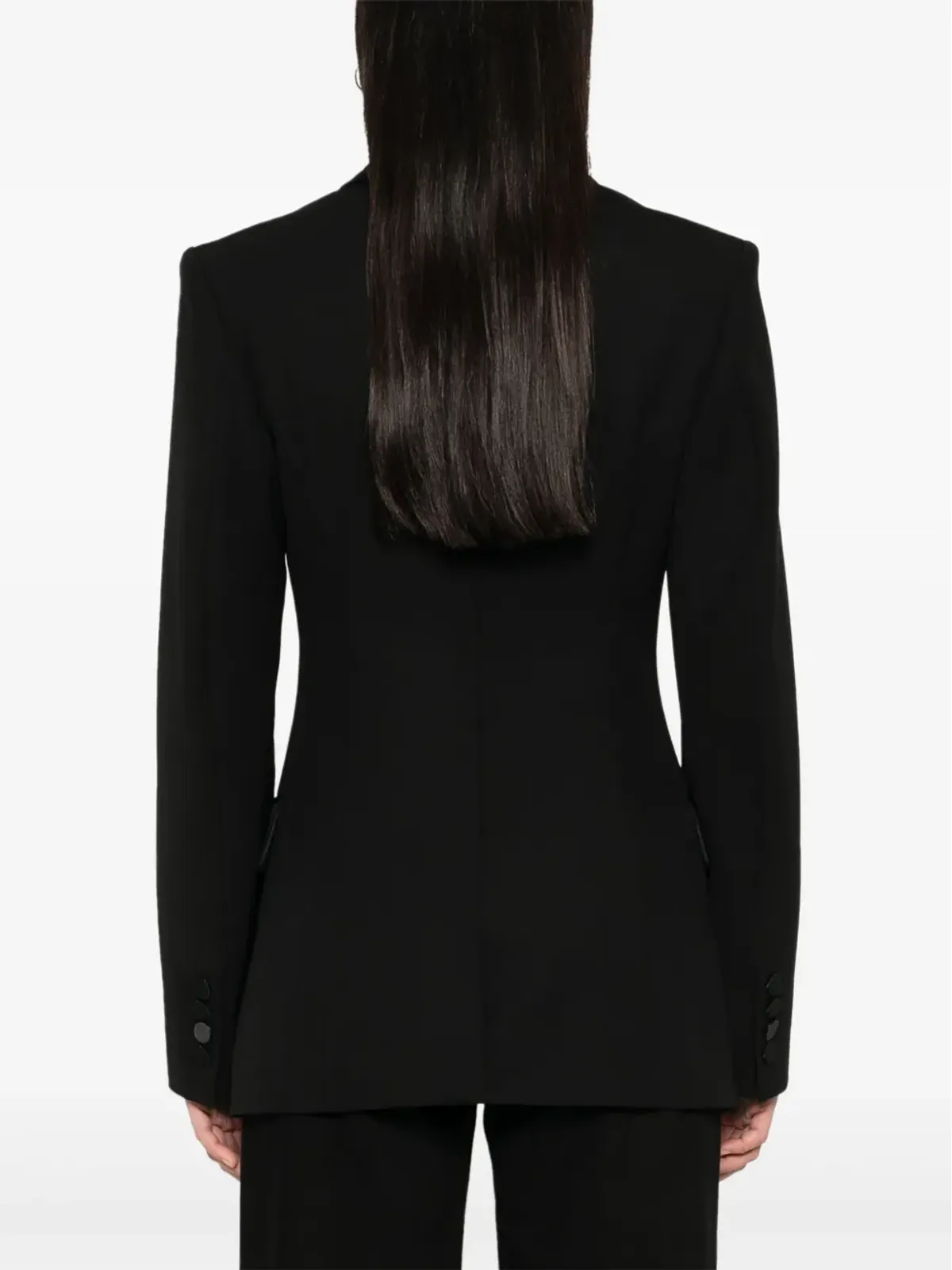 Stella McCartney ウール シングルブレスト ブレザー ブラック - 画像4