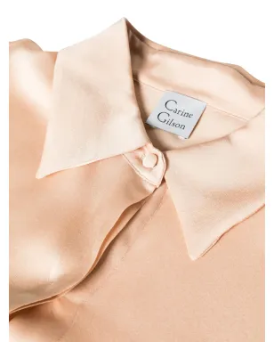 Carine Gilson ロングスリーブシルクシャツ - Neutrals - サムネイル3