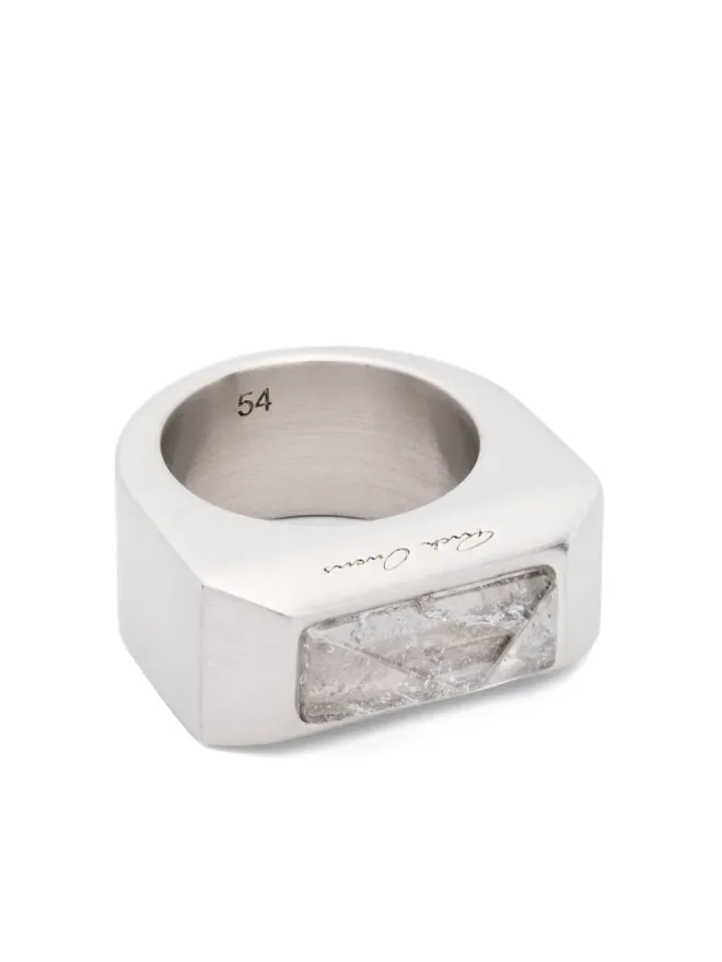 Rick Owens Rick Owens クリスタル・ピラミッド・リングの商品画像