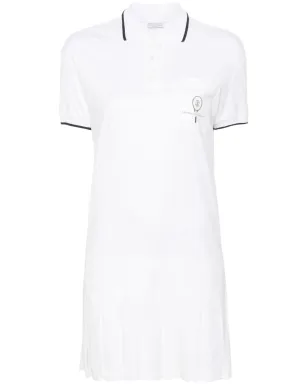 Brunello Cucinelli ストライプ入りコットンミニドレス - サムネイル1