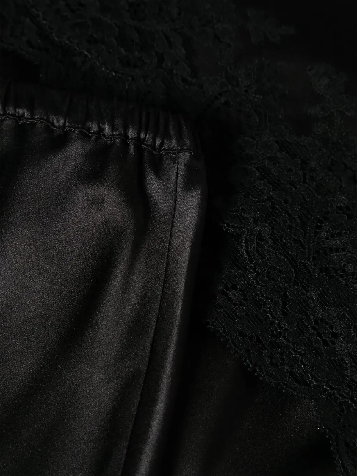 Carine Gilson レースディテール シルクスカート - 画像3