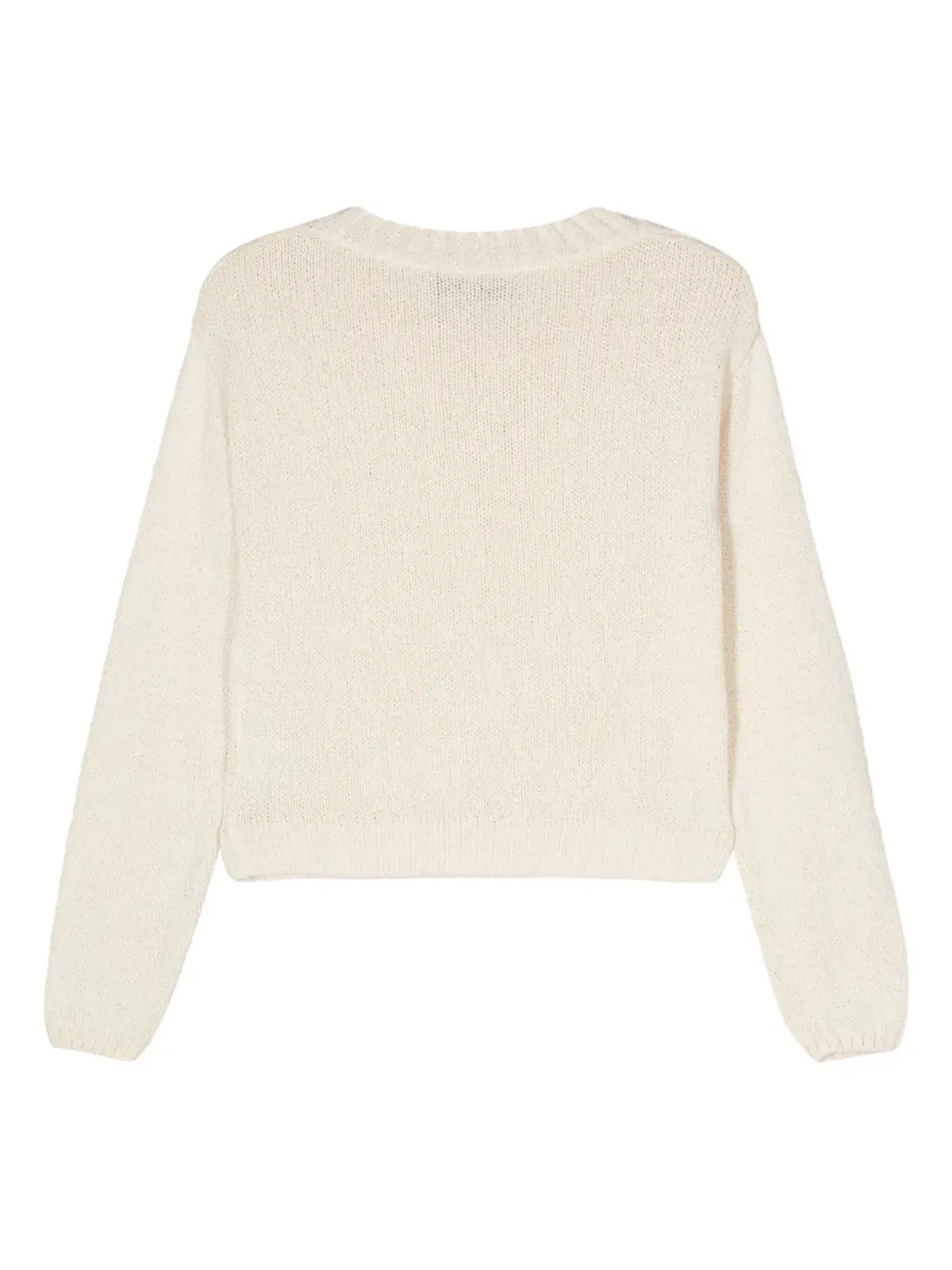 Wild Cashmere Dayana チャンキー編みニットセーター - ニュートラルカラー - 画像2