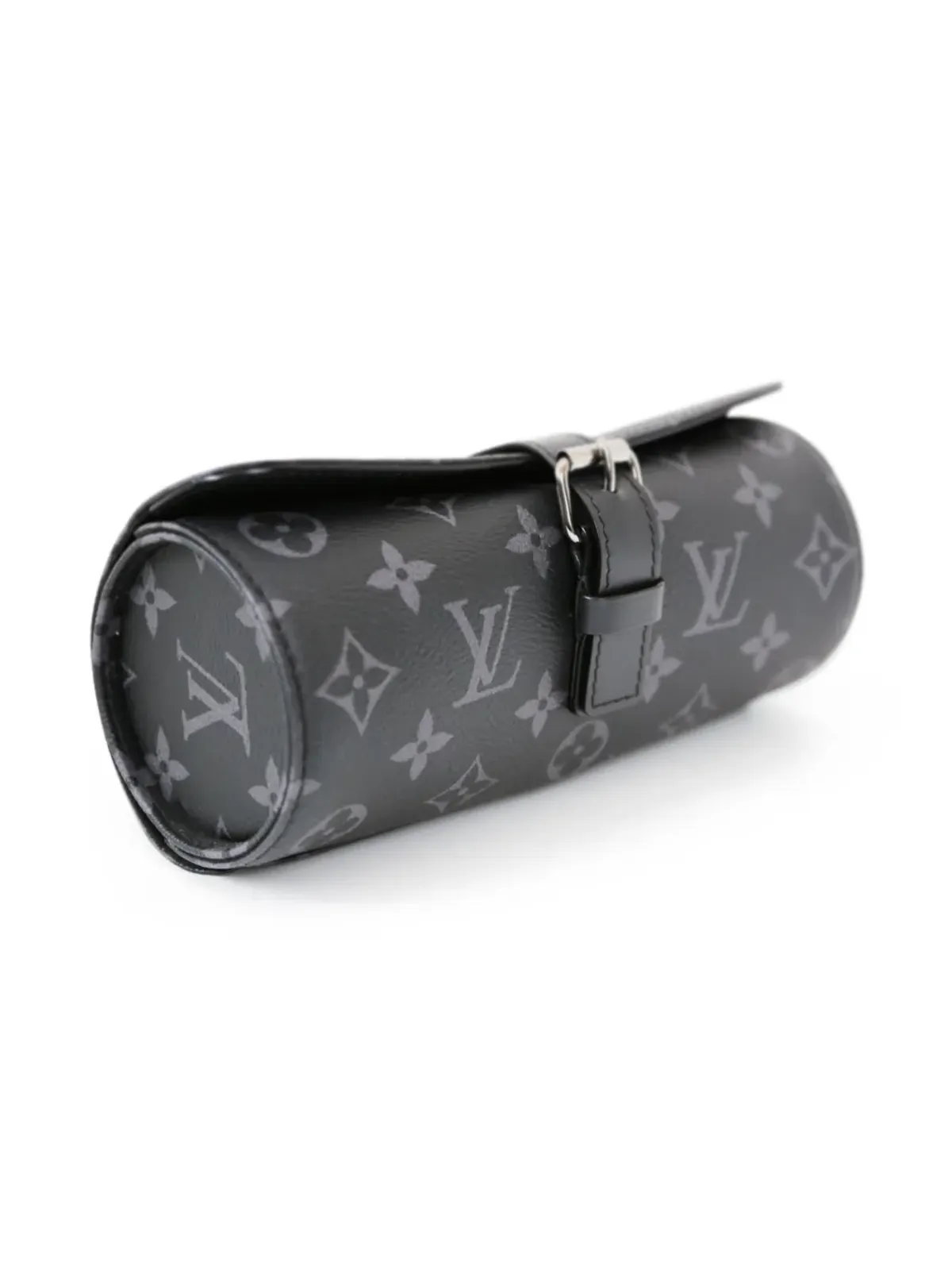 Louis Vuitton ビンテージ 3本時計ケース ブラック - 画像5