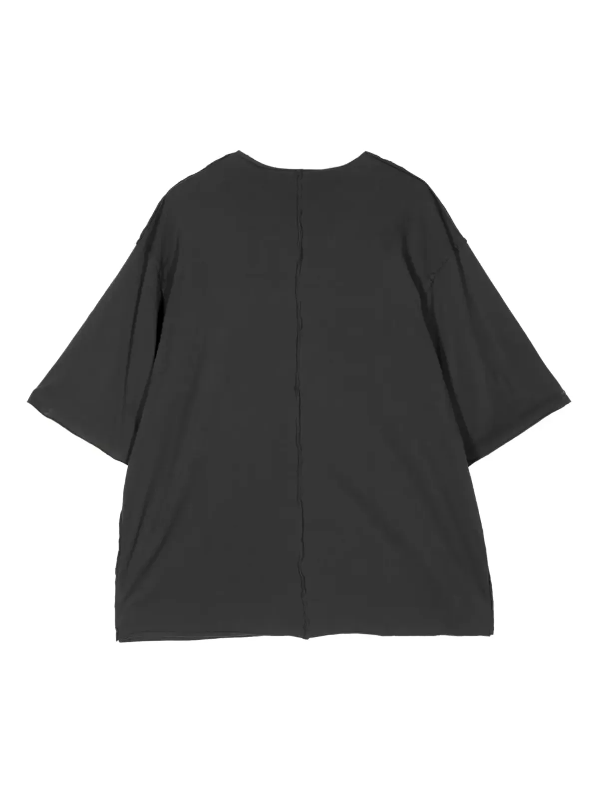 Attachment クルーネック・コットンTシャツ（グレー） - 画像2