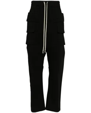 Rick Owens DRKSHDW ジャンボ ベラ ドロップクロッチ パンツ - ブラック - サムネイル1