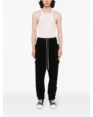 Rick Owens DRKSHDW ジャンボ ベラ ドロップクロッチ パンツ - ブラック - サムネイル2