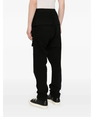 Rick Owens DRKSHDW ジャンボ ベラ ドロップクロッチ パンツ - ブラック - サムネイル4