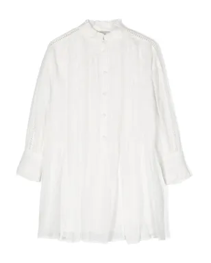 Philosophy Di Lorenzo Serafini Kids ピンタック付きコットンワンピース - サムネイル1