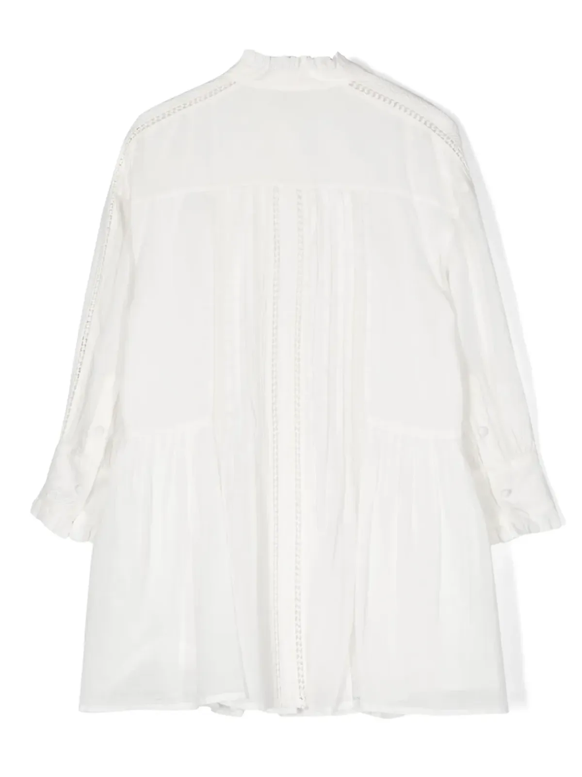 Philosophy Di Lorenzo Serafini Kids ピンタック付きコットンワンピース - 画像2