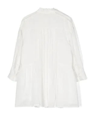 Philosophy Di Lorenzo Serafini Kids ピンタック付きコットンワンピース - サムネイル2