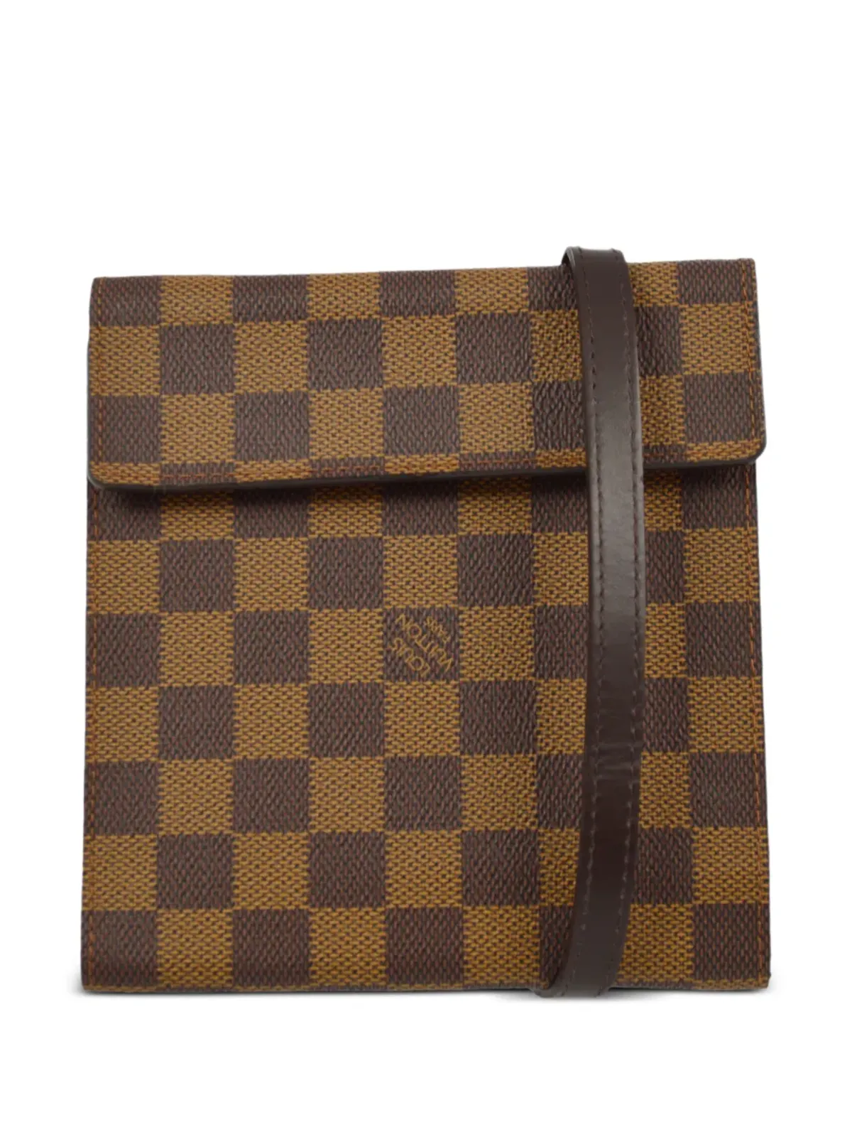 Louis Vuitton ビンテージ 1999 Damier Ebène アニバーサリー CDケース - ブラウン - 画像1