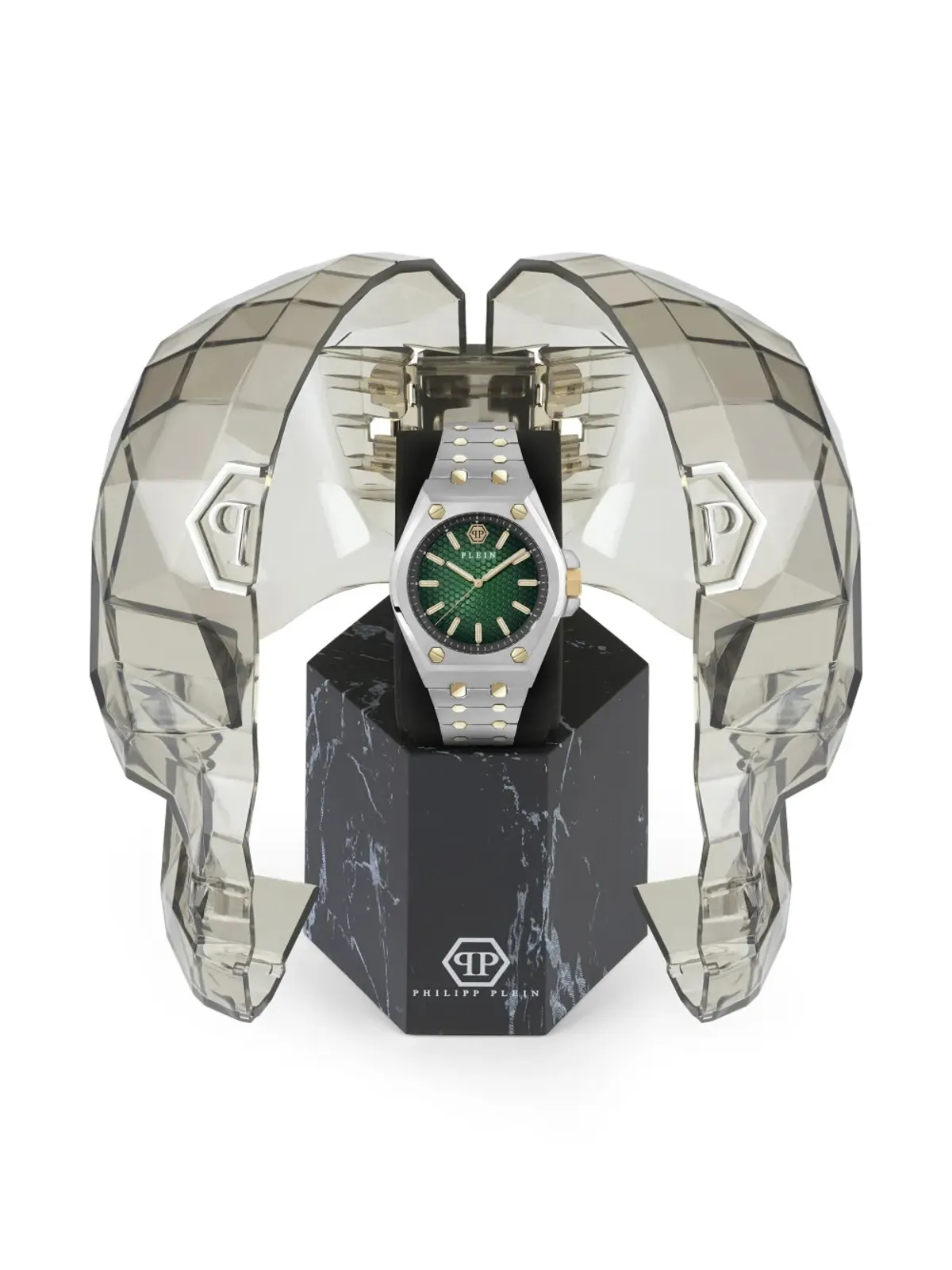 Philipp Plein エクストリーム ゲント 43mm グリーン - 画像5