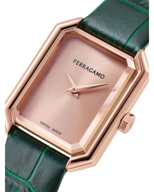 Ferragamo クリスタル タンク 33.5mm ピンク - サムネイル2