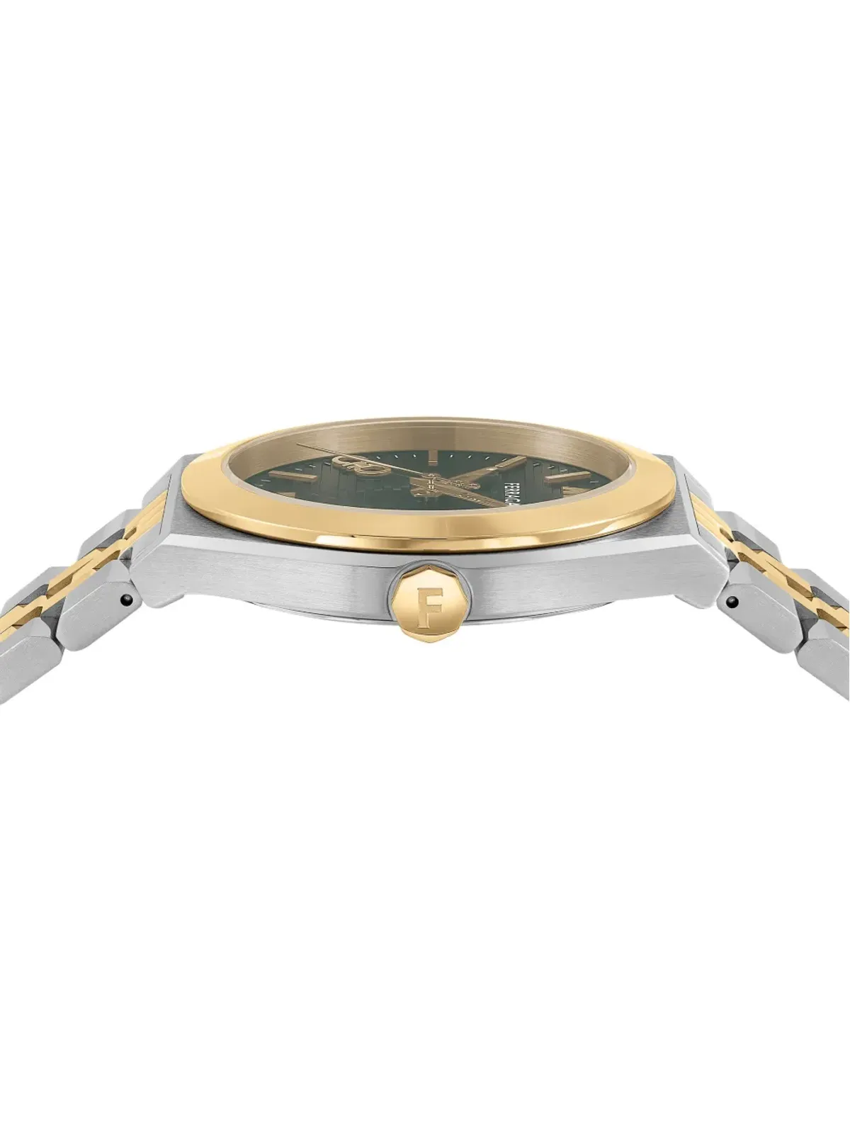 Ferragamo ベガ 新作 40mm - グリーン - 画像4