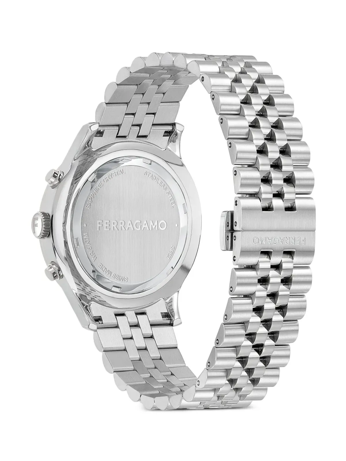 Ferragamo デュオ クロノグラフ Q 42mm ブルー - 画像3