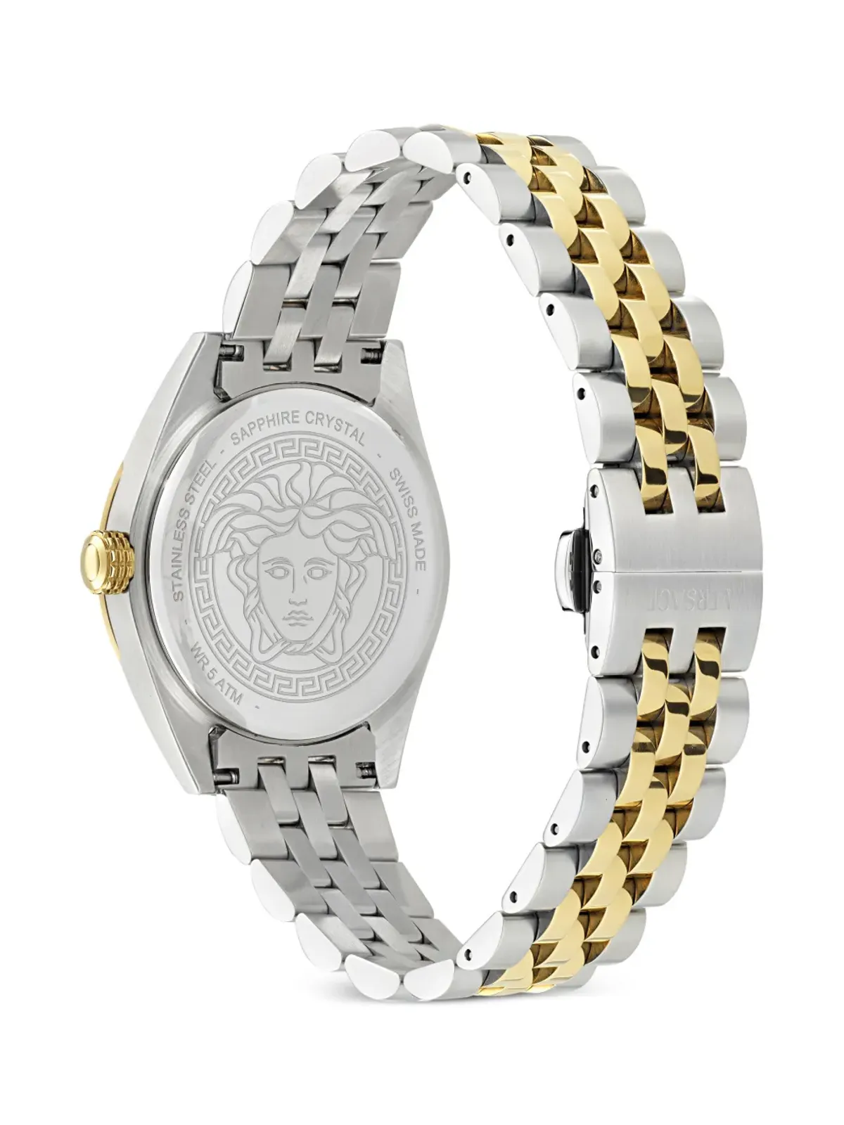 Versace V-Code Lady 36mm ブルー - 画像3
