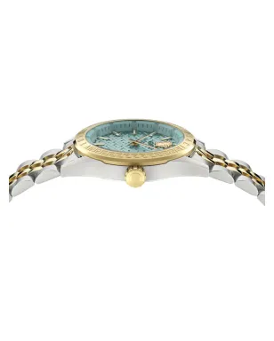 Versace V-Code Lady 36mm ブルー - サムネイル4