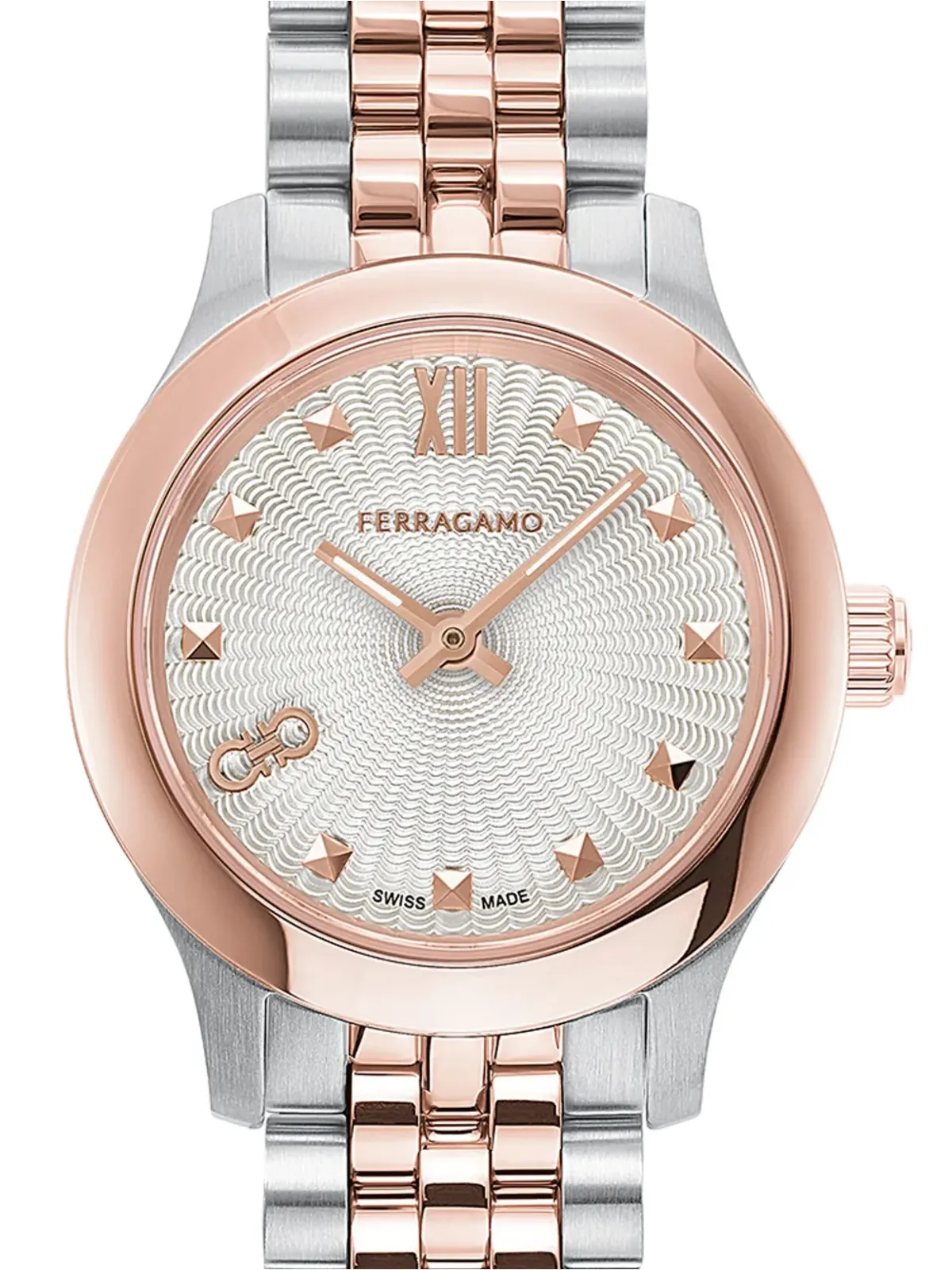 Ferragamo Ragamo Duo 25mm - シルバー - 画像2
