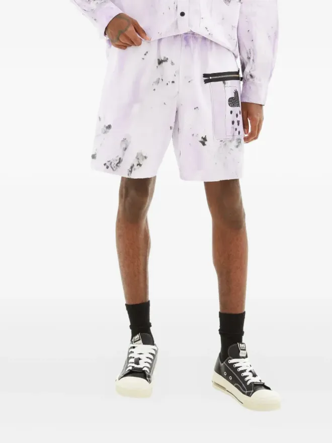 WESTFALL WESTFALL カットオフショーツ パープルの商品画像