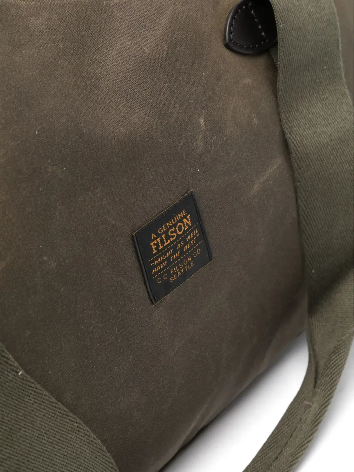 Filson ダメージ加工コットン ホールドオール - 画像3