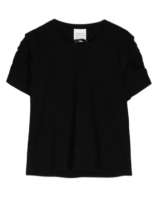 Edward Achour Paris 丸首コットンTシャツ - サムネイル1