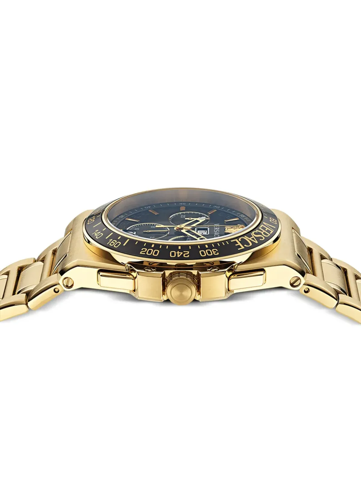 Versace Greca Chrono 45mm - ブラック - 画像4