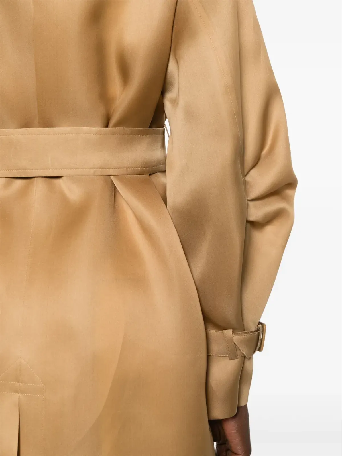 Max Mara Sacco ダブルブレスト トレンチコート - ニュートラルカラー - 画像5