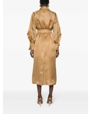 Max Mara Sacco ダブルブレスト トレンチコート - ニュートラルカラー - サムネイル4