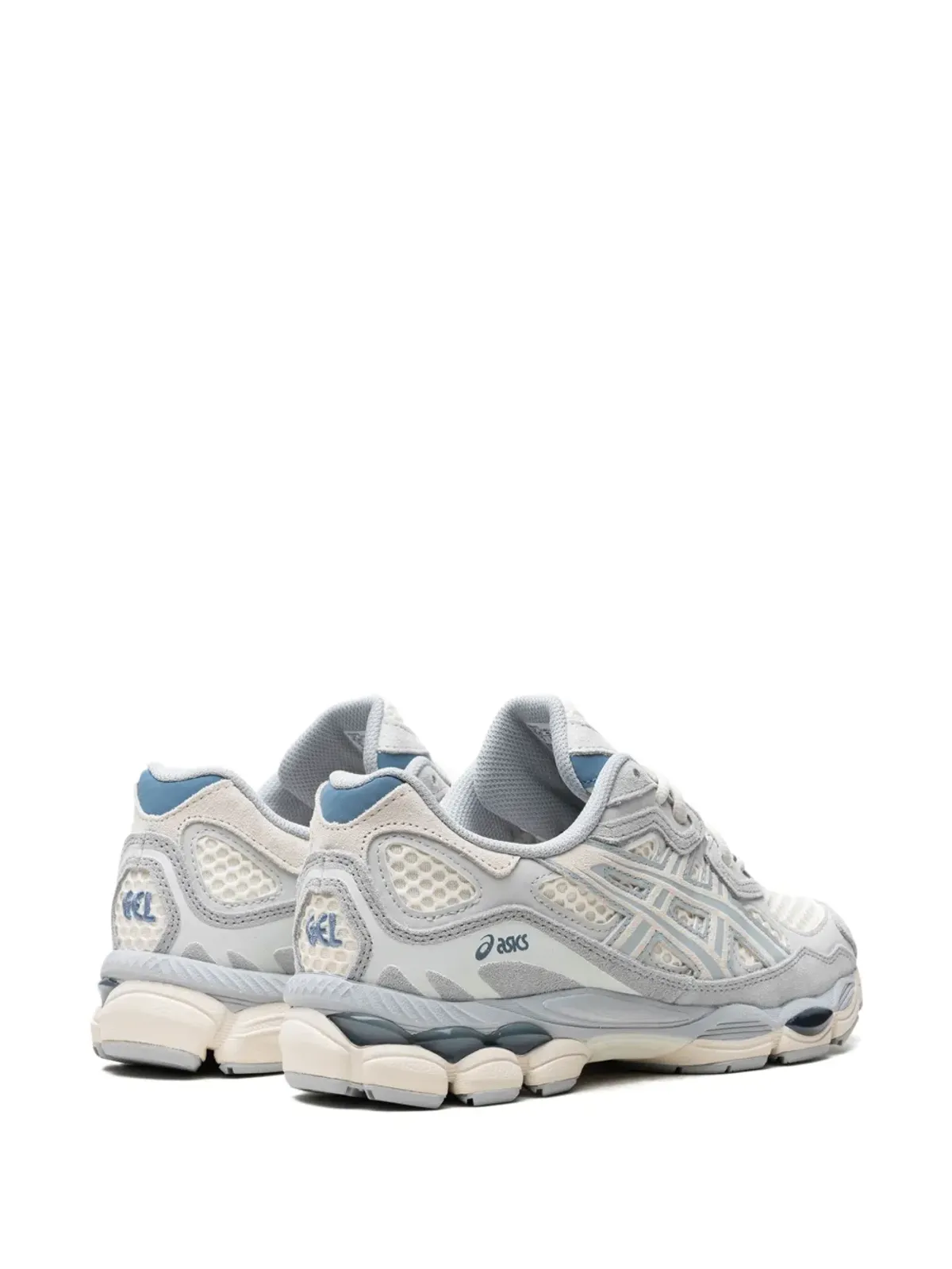ASICS GEL-NYC アイボリー/ミッドグレー スニーカー - 画像3