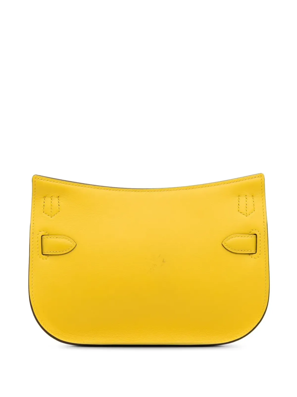 Hermès ビンテージ 2009 Hermes Swift Mini Jypsiere - イエロー - 画像2