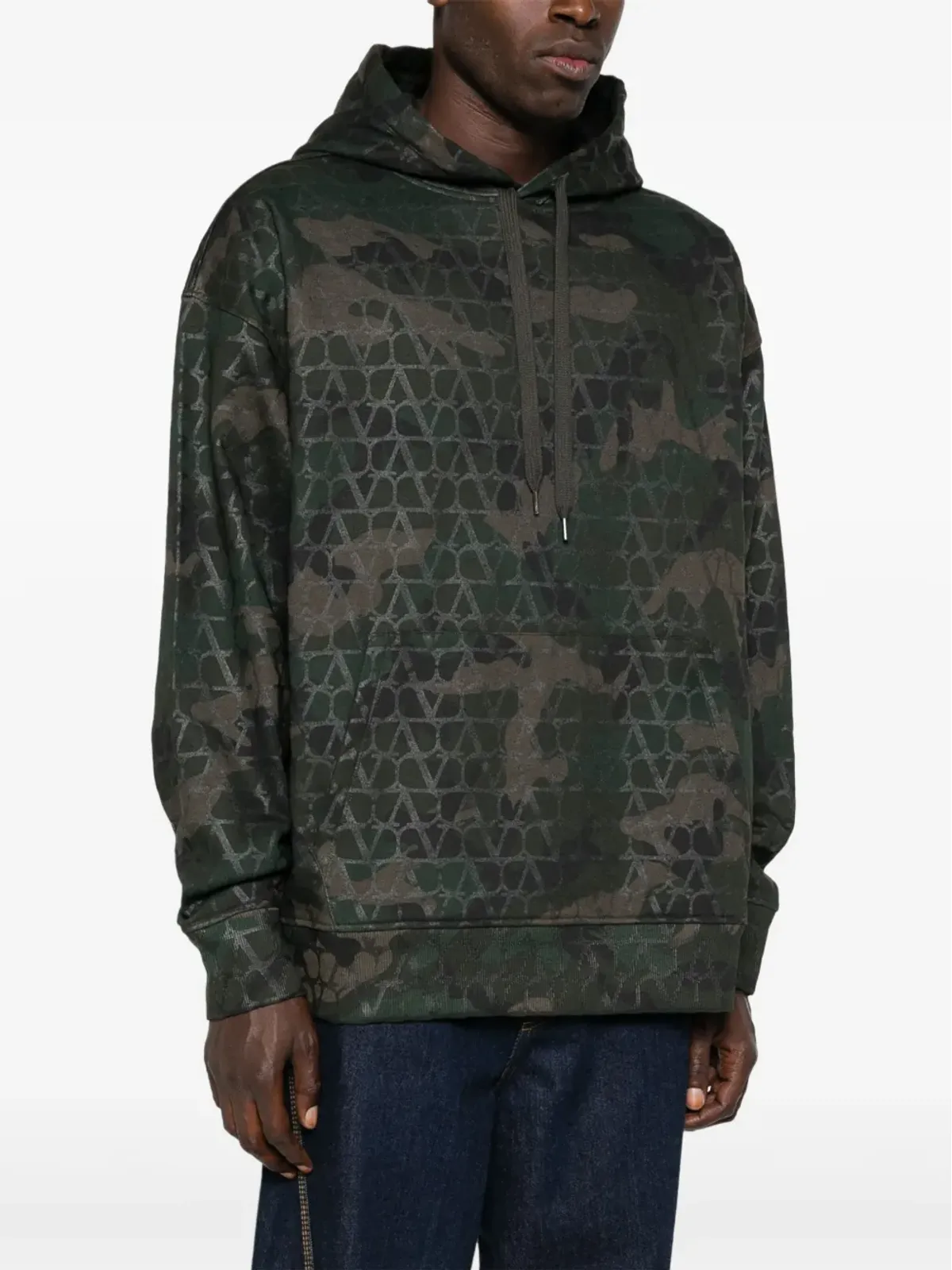 Valentino Garavani Toile Iconographe camouflage hoodie - 画像3