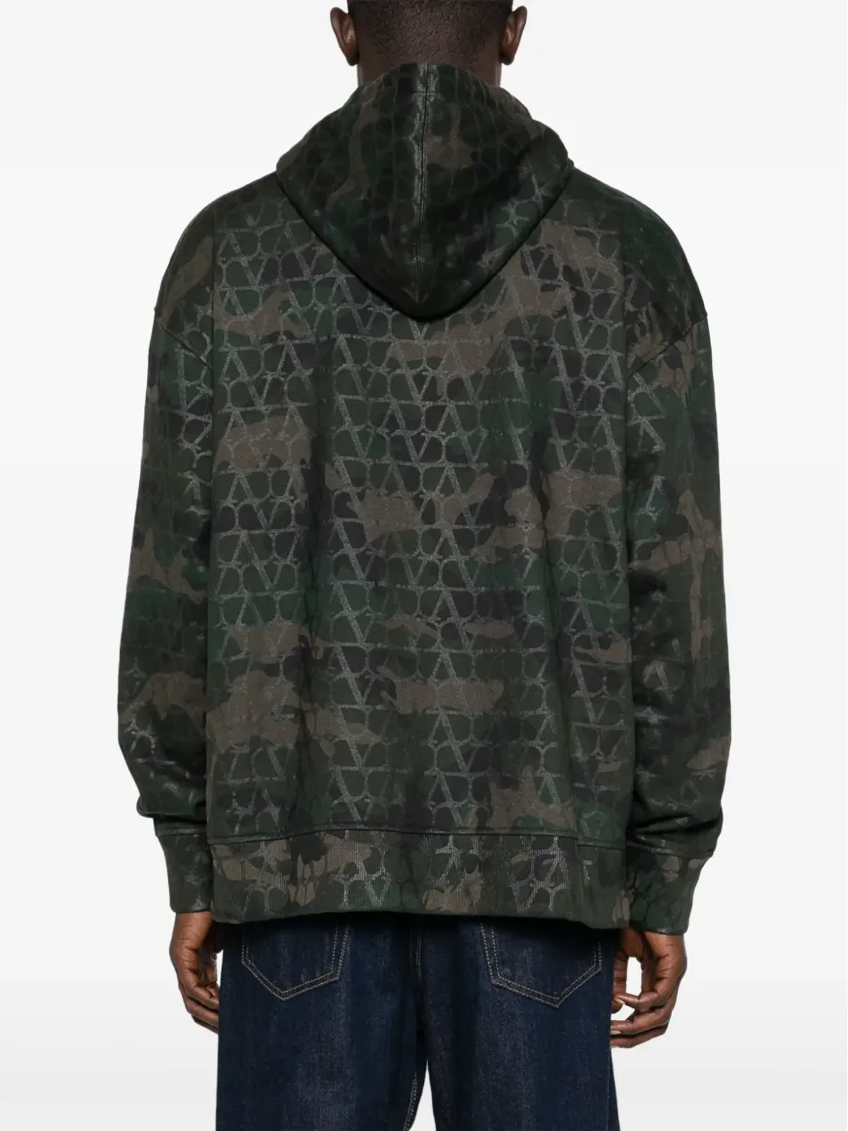 Valentino Garavani Toile Iconographe camouflage hoodie - 画像4