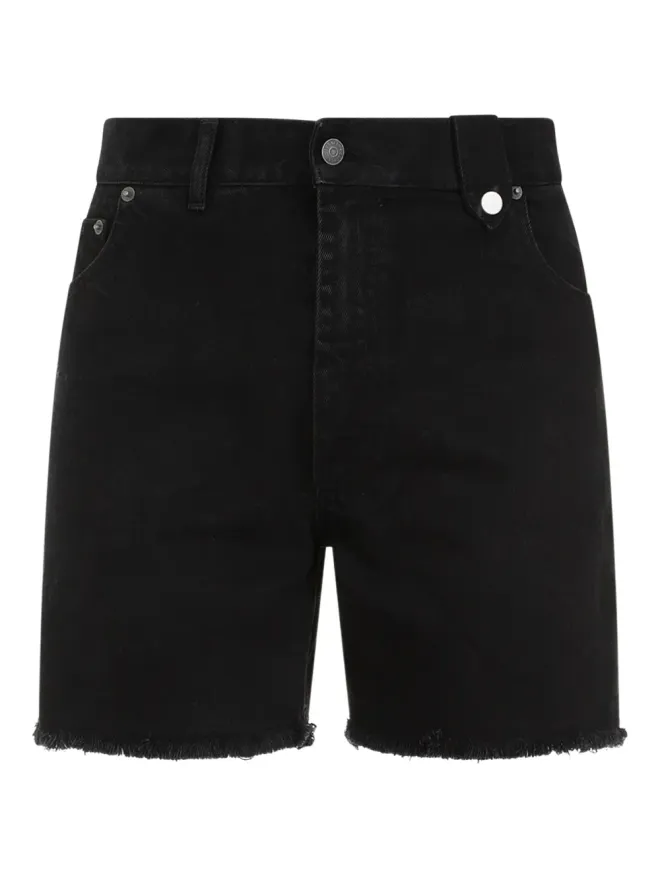 EGONlab EGONlab. フリンジヘム デニムショーツの商品画像