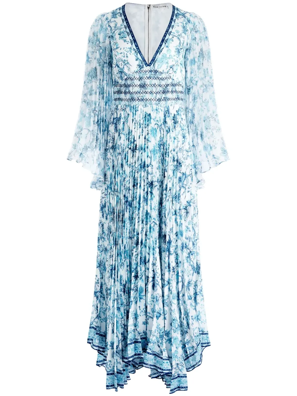 alice + olivia サイオン・サンバースト マキシドレス - 画像1