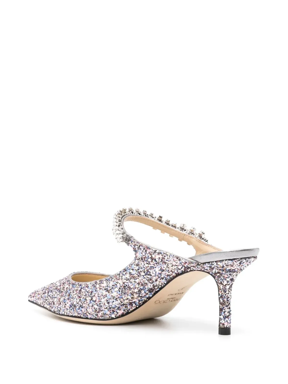 Jimmy Choo ブリング グリッター ミュール - ピンク - 画像3