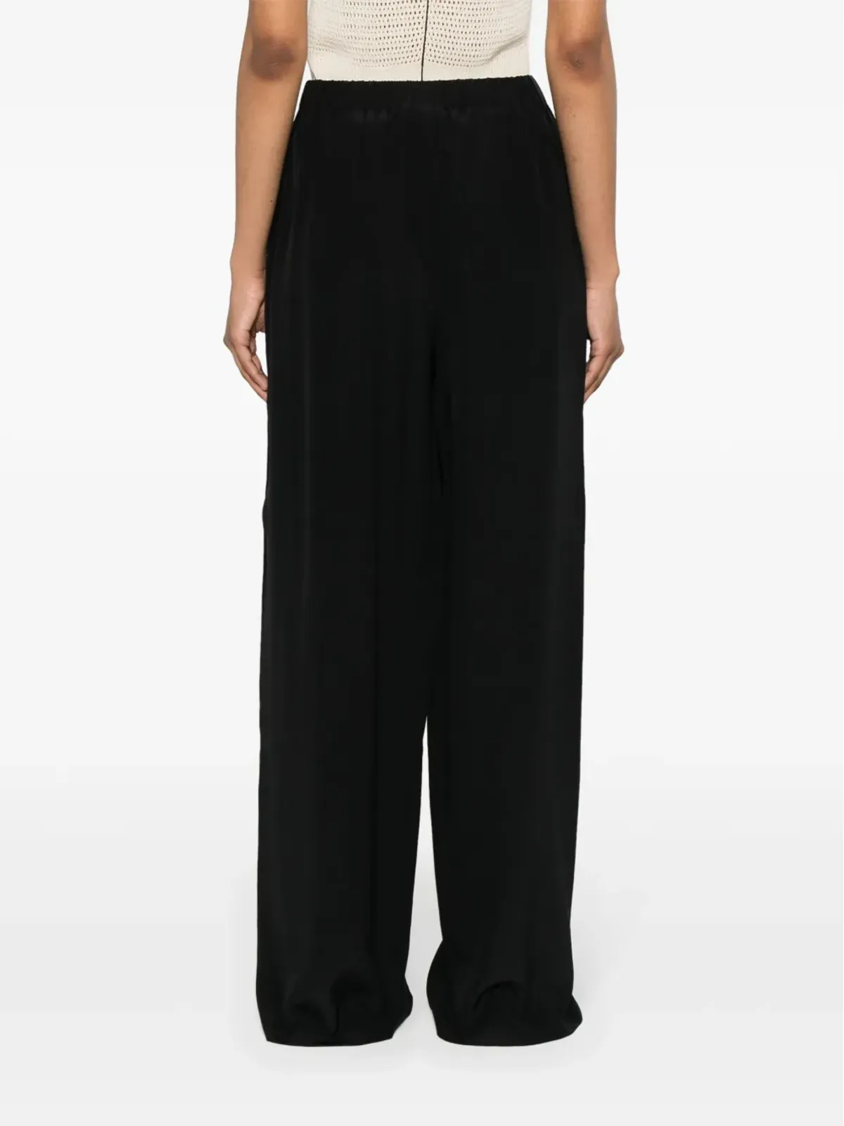 Max Mara Zigano シルク・パラッツォパンツ - 画像4