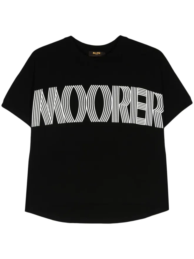 Moorer Moorer オリサ-JFL ロゴアップリケ Tシャツの商品画像